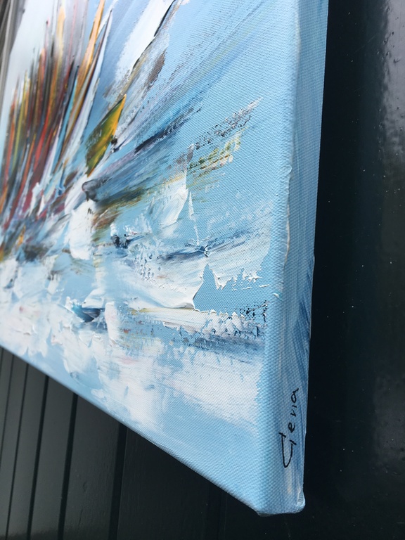 Gena - Fantasie sailing - 2017 - Gesigneerd kopen? Bied vanaf 250!