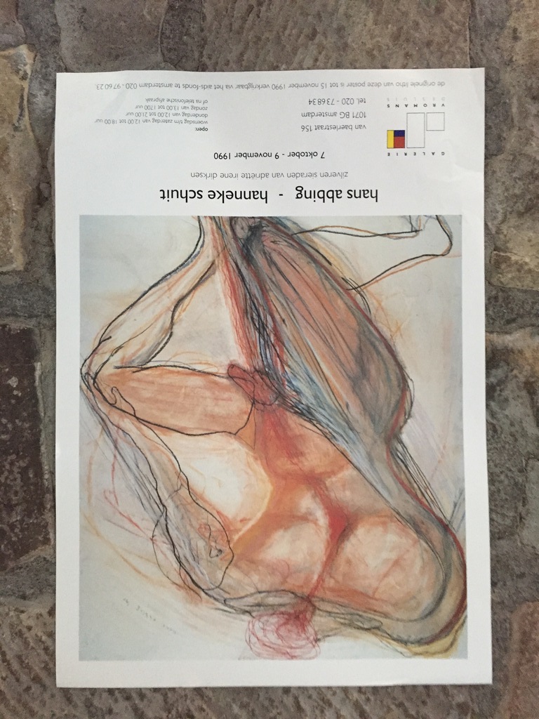 2 X HANS ABBING originele Zeefdruk/Litho  voor het AIDS FONDS  kopen? Bied vanaf 1!