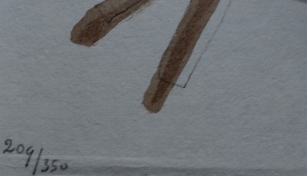 Klaas Gubbels- litho: de kar - gesigneerd - 2007 kopen? Bied vanaf 90!