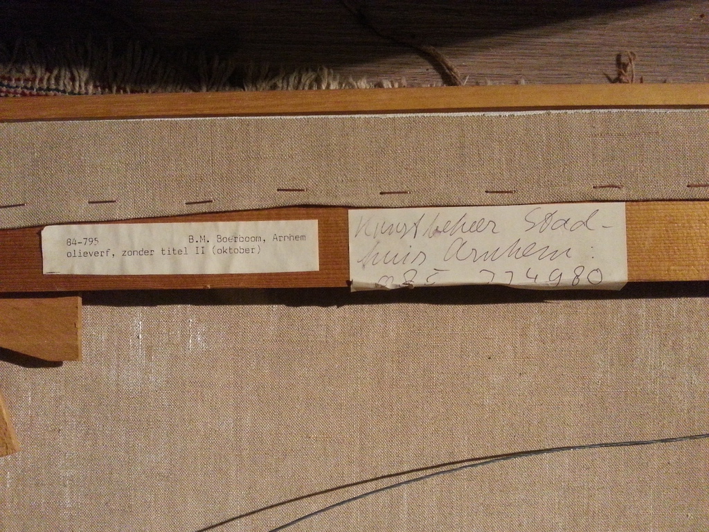 BERT BOERBOOM - Olieverf op doek - Abstract  kopen? Bied vanaf 50!