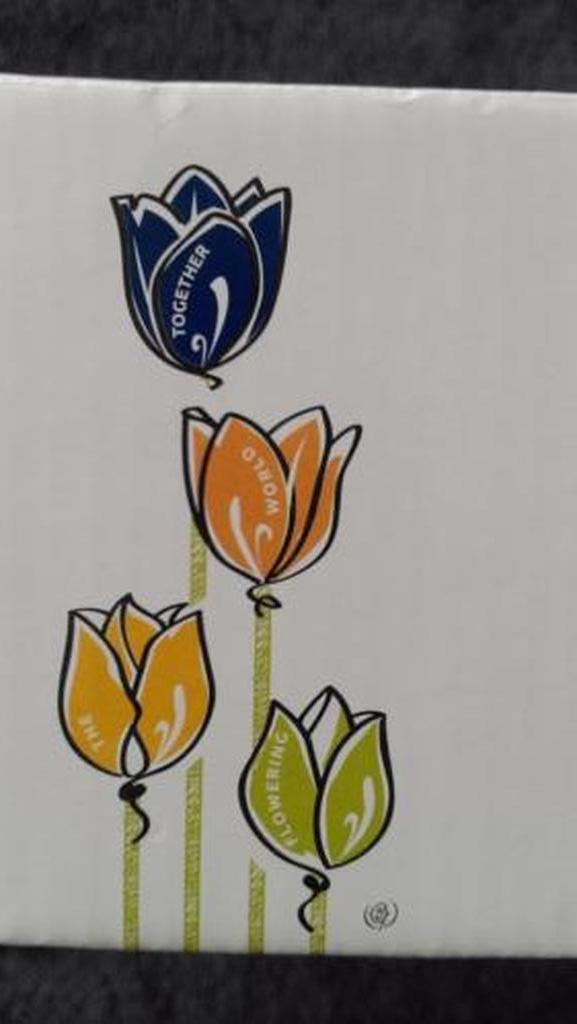 Together flowering the world Artihove stapelbekers kopen? Bied vanaf 10!