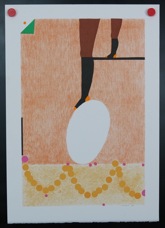 Carin Unverzagt: Zeefdruk, Benen kopen? Bied vanaf 1!