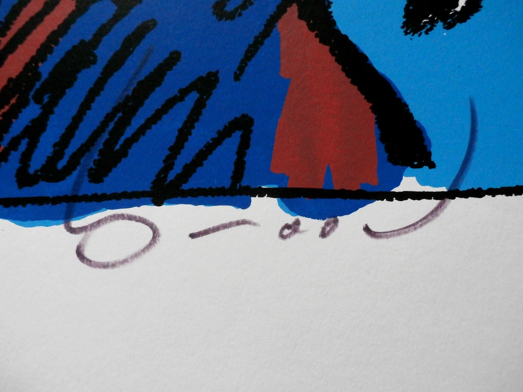 Herman Brood - zeefdruk: Nee niet nu kopen? Bied vanaf 175!