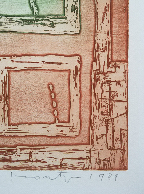 Jan Montyn - Zomer, aquatint ets kopen? Bied vanaf 140!