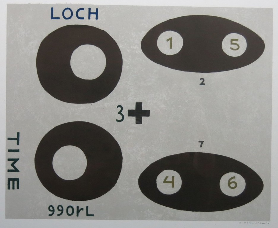 Reinier Lucassen: Zeefdruk, Time Lock -Ingelijst verkocht voor € 142!