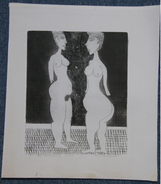 Theo Beerendonk: gesigneerde ets verkocht voor € 35!