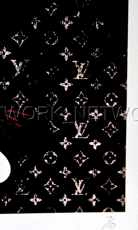 LIMITED EDITION Large Print Painting "Mona Finger" Signed Numbered 7/10 with COA kopen? Bied vanaf 99!