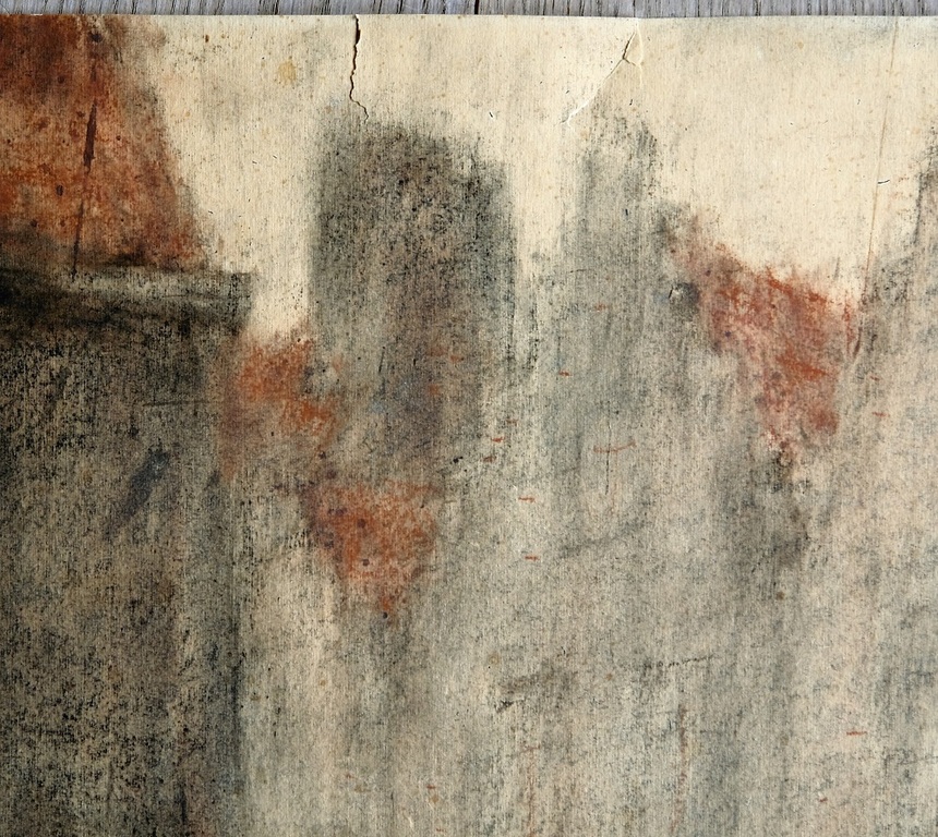 Jan Rijlaarsdam, tekening/gemengde techniek. Amsterdam/Parijs? kopen? Bied vanaf 200!