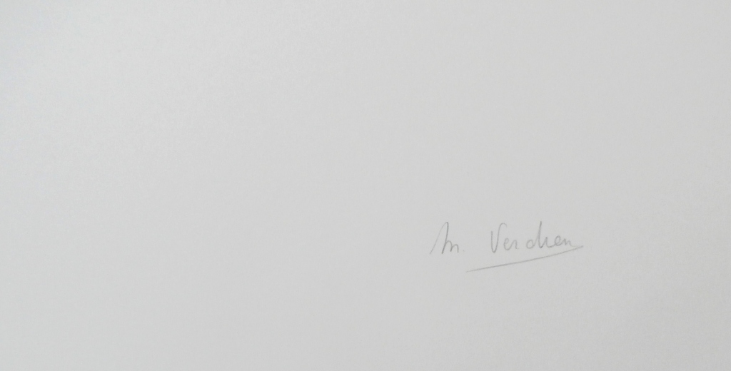 Marcel Verdren - Zeefdruk: geom. compositie: Spacio Nero no. 7 kopen? Bied vanaf 150!