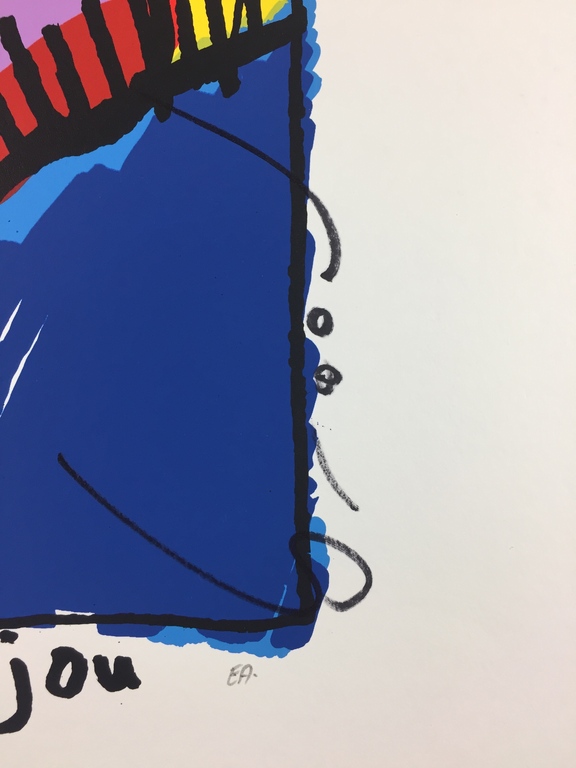 Herman Brood, zeefdruk, 'Kook van jou' kopen? Bied vanaf 329!