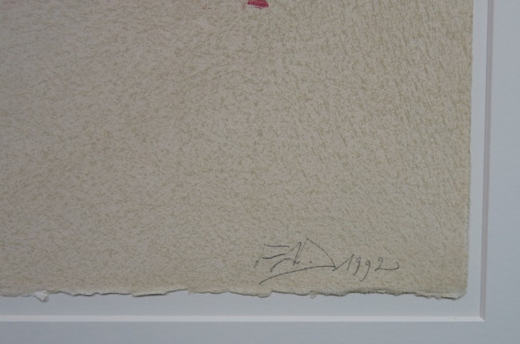 Frank van den Broeck: Litho, Abstracte compositie kopen? Bied vanaf 35!