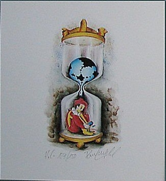 Artists of the World, o.a. Beckers: Vier lithografien, diverse afbeeldingen kopen? Bied vanaf 15!