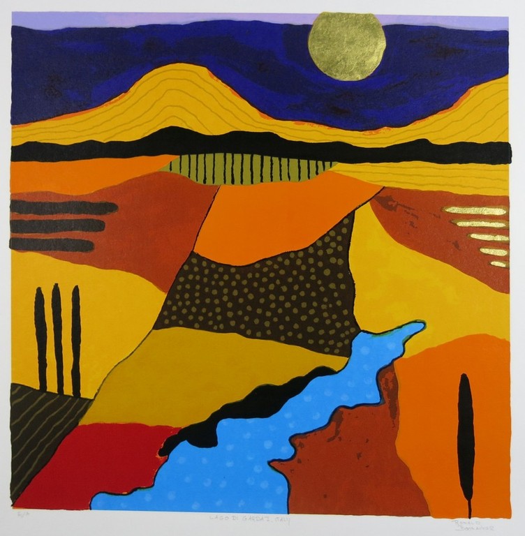 Ronald Boonacker: Zeefdruk, Lago di Garda I Italy kopen? Bied vanaf 60!