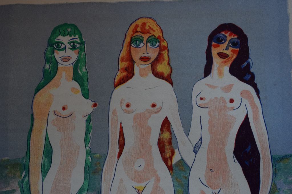 Kees van Dongen - Houtgravure - Les femmes columbus kopen? Bied vanaf 50!