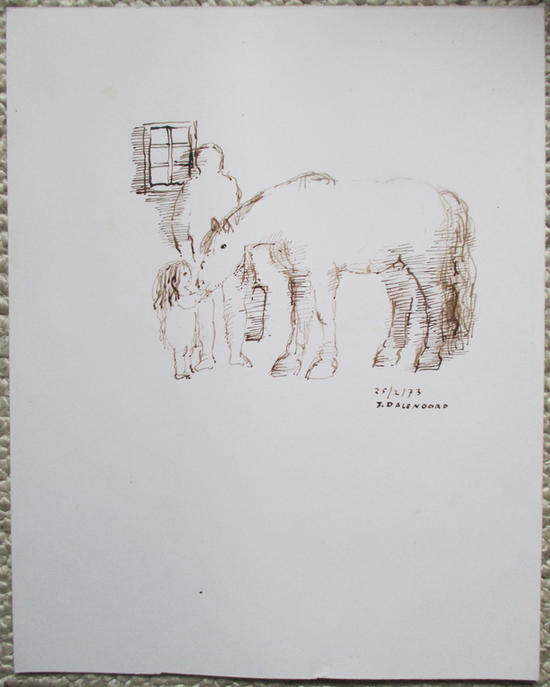 Jenny Dalenoord, pentekening kopen? Bied vanaf 40!