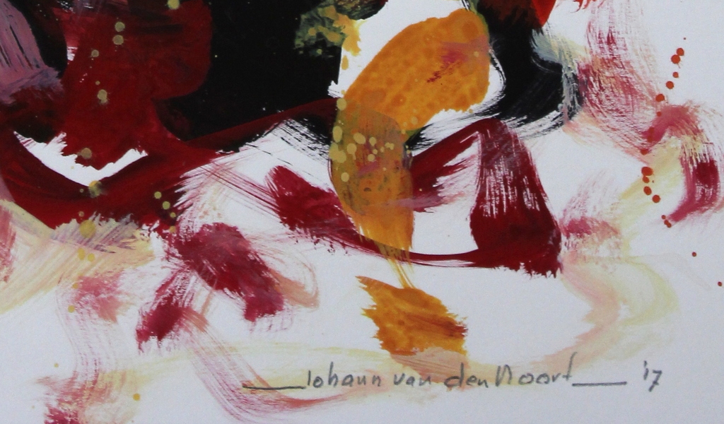 Johann van den Noort - JOHANN VAN DEN NOORT, Gouache, "Abstract 1764" kopen? Bied vanaf 45!