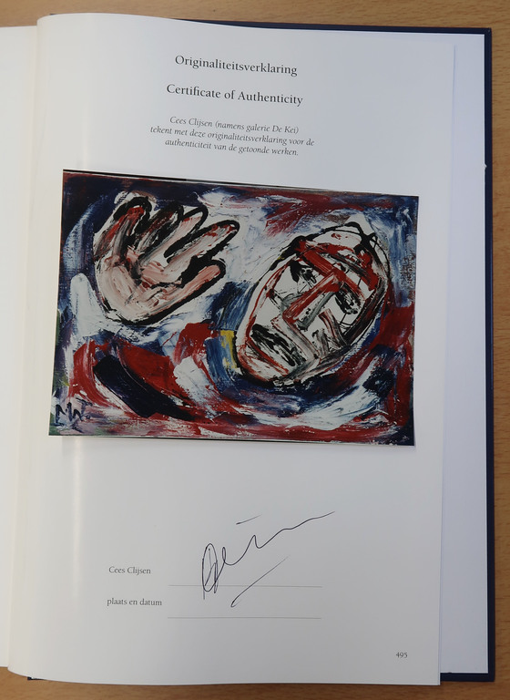 Martin van Wordragen: Olieverf op doek, Drenkeling - Ingelijst kopen? Bied vanaf 350!