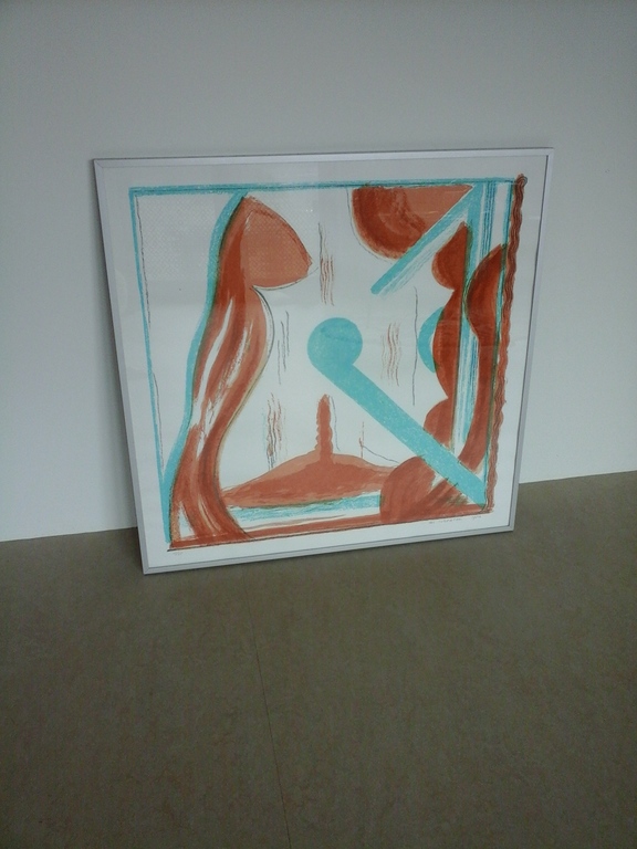 marien schouten, zeefdruk, zt verkocht voor € 150!