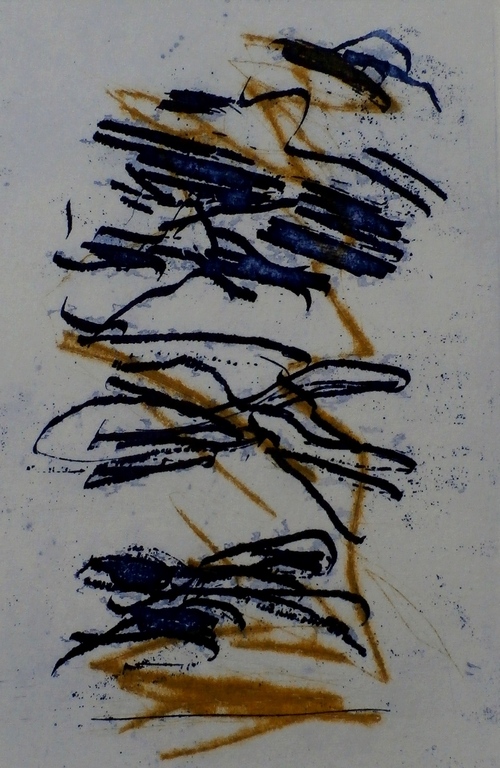 Ger Lataster - ets: een gat in het geluid 1 - 1988 verkocht voor € 125!