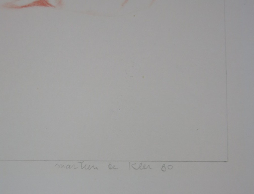 Martien de Kler: Potloodtekening, Abstract kopen? Bied vanaf 1!