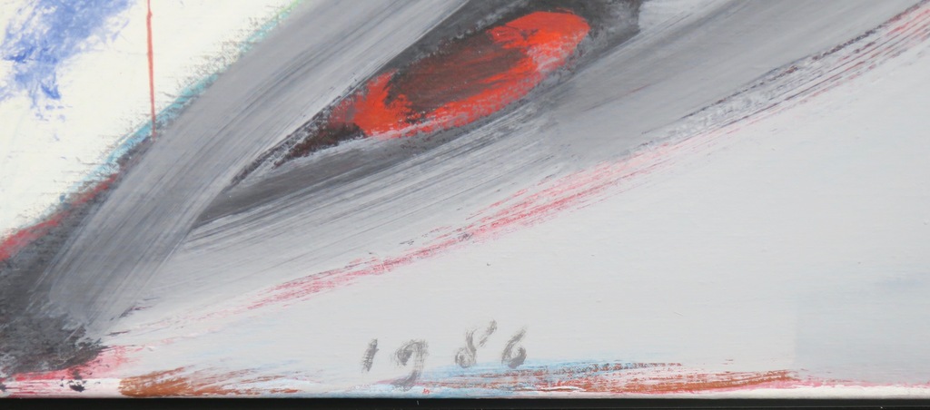 Piet Warffemius: Acryl op doek, Zonder titel - Ingelijst (Zeer groot) kopen? Bied vanaf 900!