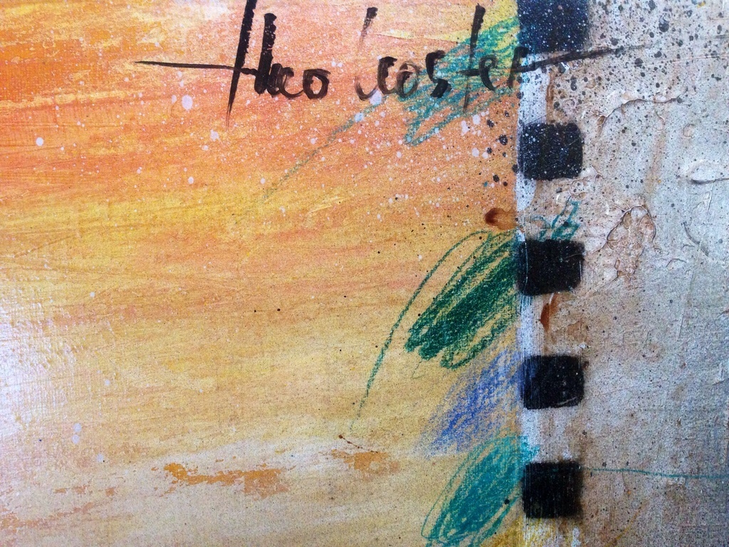 Theo koster ,gemengde techniek , new morning kopen? Bied vanaf 1!