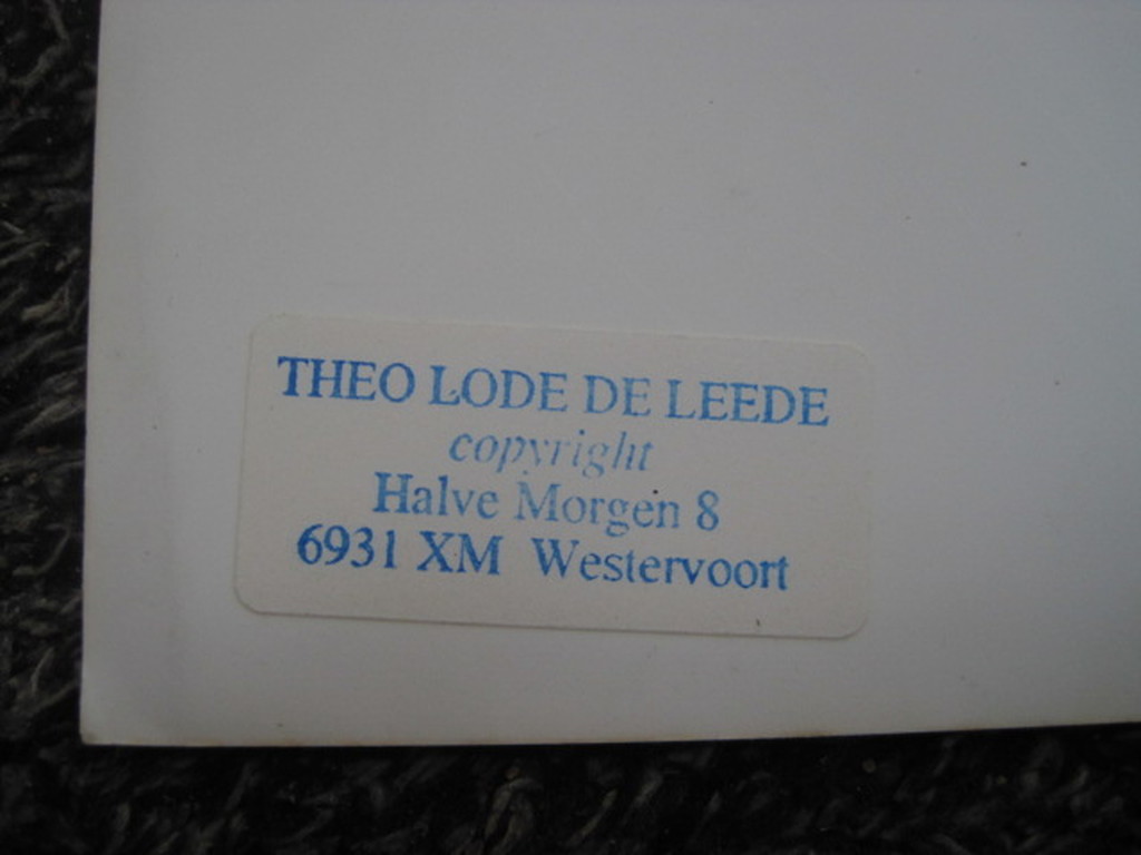 Theo Lode de Leede (1934-2004) zwartwit foto "semi naakt" ca. 1980 kopen? Bied vanaf 1!