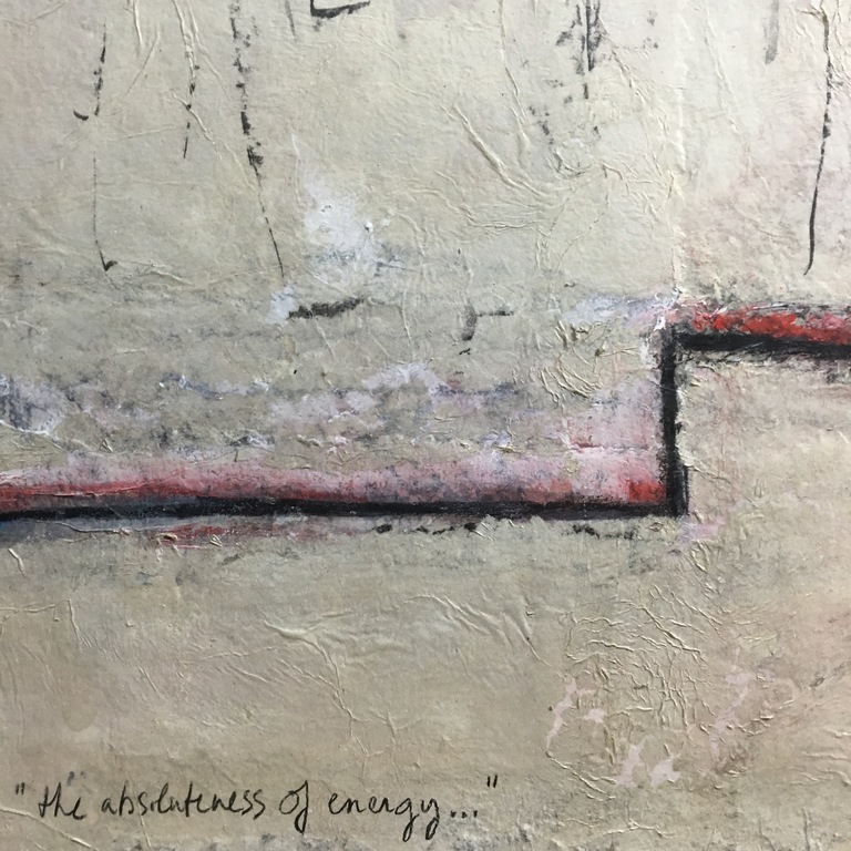 Hans innemee origineel schilderij 'The absoluteness of energy...' kopen? Bied vanaf 3750!