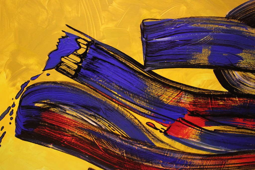 Elena Polyakova: Acrylverf op doek, Live paint kopen? Bied vanaf 90!