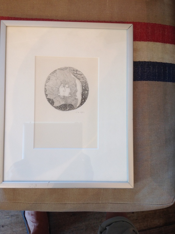 Herfstwandeling, ets kopen? Bied vanaf 1!