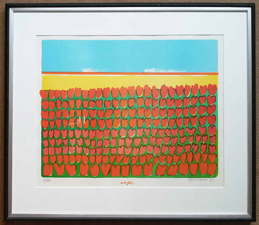 Jan Cremer - Dutch glory, zeefdruk (mooi ingelijst, groot) kopen? Bied vanaf 275!