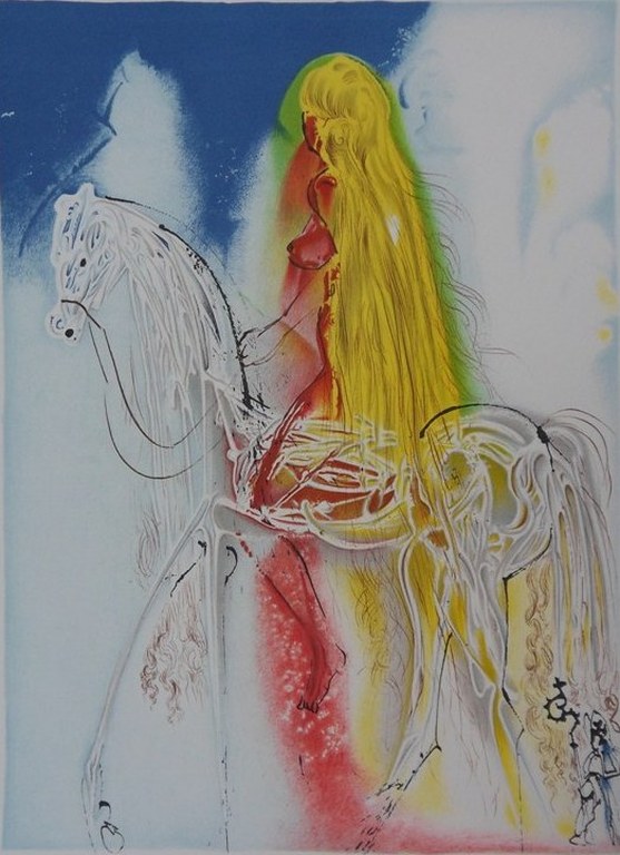 Salvador Dali : Lady Godiva ( les chevaux daliniens ) kopen? Bied vanaf 135!