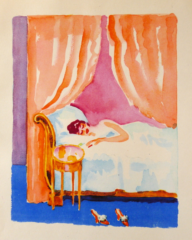 Kees van Dongen,ingelijste ( met 2! passe-partouts)  neogravure. kopen? Bied vanaf 50!