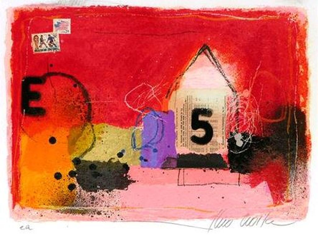 Theo Koster, zeefdruk: E5 verkocht voor € 35!