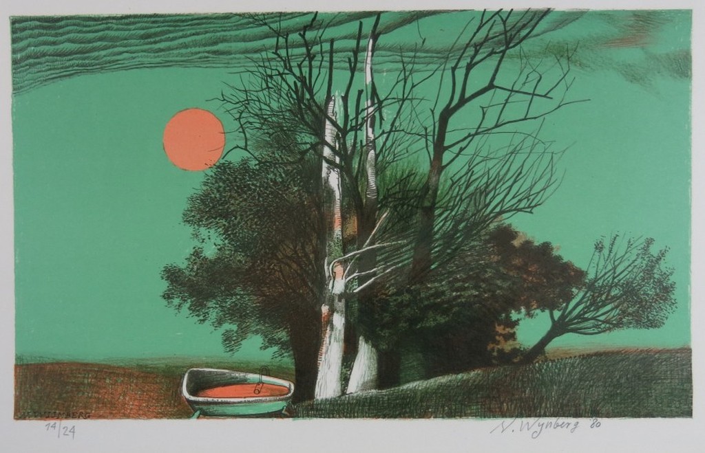 Nicolaas Wijnberg: Litho, Midzomermaan kopen? Bied vanaf 70!