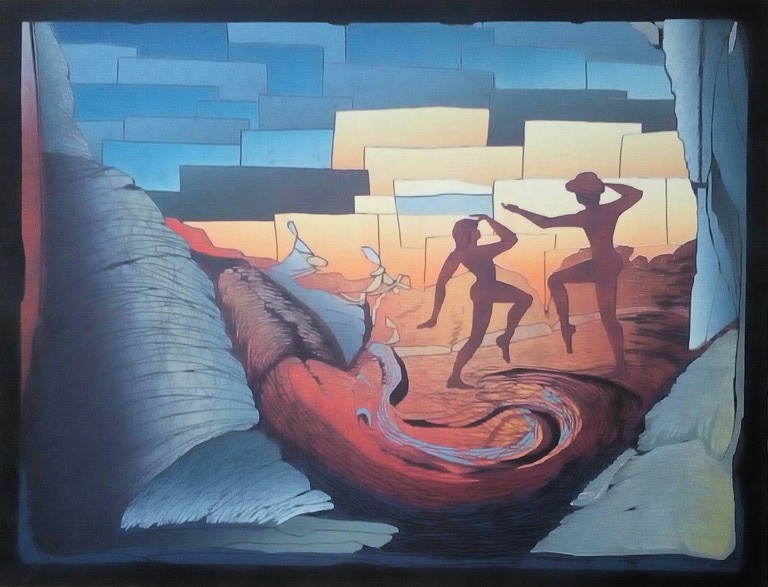 Antje Veldstra: Gesigneerde houtdruk, Gaudeamus II kopen? Bied vanaf 45!