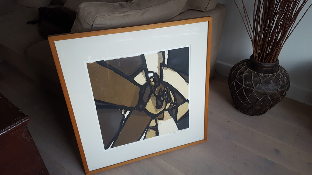 Fon klement (1930-2000) - houtsnede 3/24, gesigneerd kopen? Bied vanaf 85!