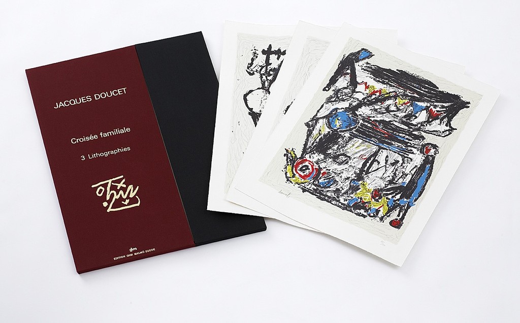 Jacques Doucet: Portfolio 3x Litho, Croisee familiale verkocht voor € 220!