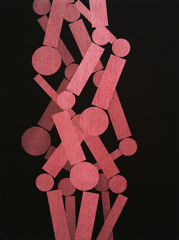 Pol Bury - Kinetische compositie, litho (ingelijst) kopen? Bied vanaf 195!