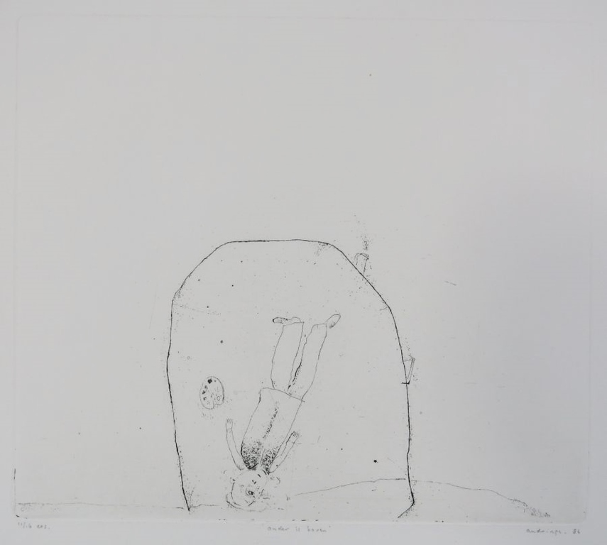 Hans Andringa: Ets, Onder is boven kopen? Bied vanaf 1!