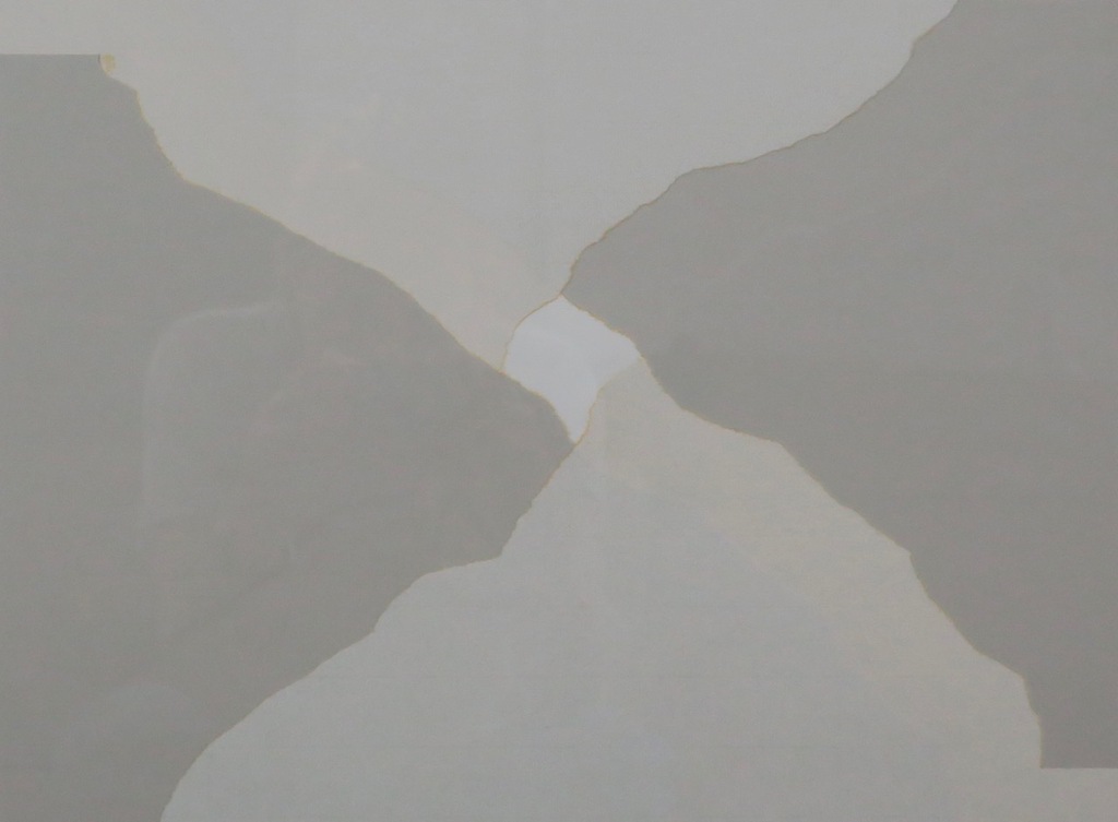 Michiel Kuipers: Collage op papier, Zonder titel - Ingelijst kopen? Bied vanaf 1!