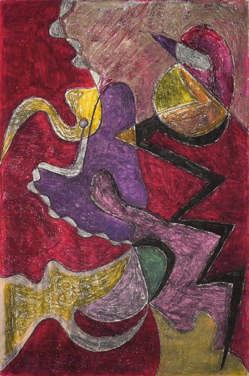 Andries Heyboer: Vetkrijt op papier, Z.T. (Groot) kopen? Bied vanaf 1!