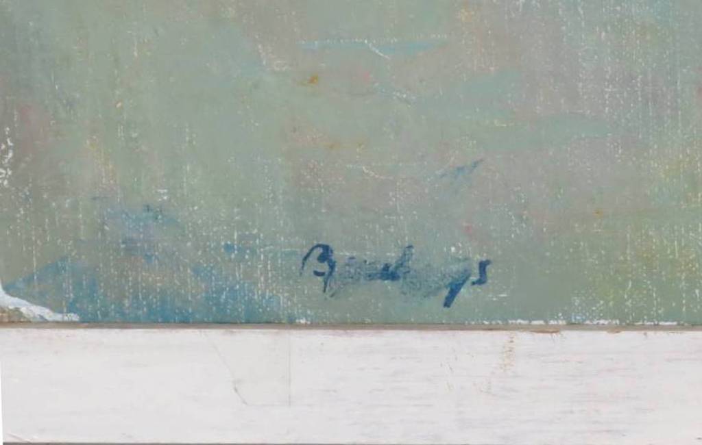 Jaap Bouhuys: Olie op doek, Ruiters op strand - Ingelijst kopen? Bied vanaf 300!