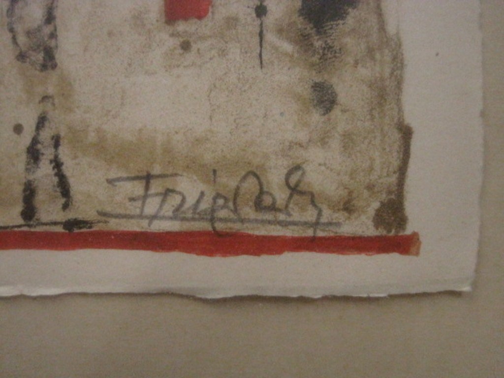 Friedel Dzubas (1915-1994) litho "abstracte compositie" handgesigneerd kopen? Bied vanaf 1!