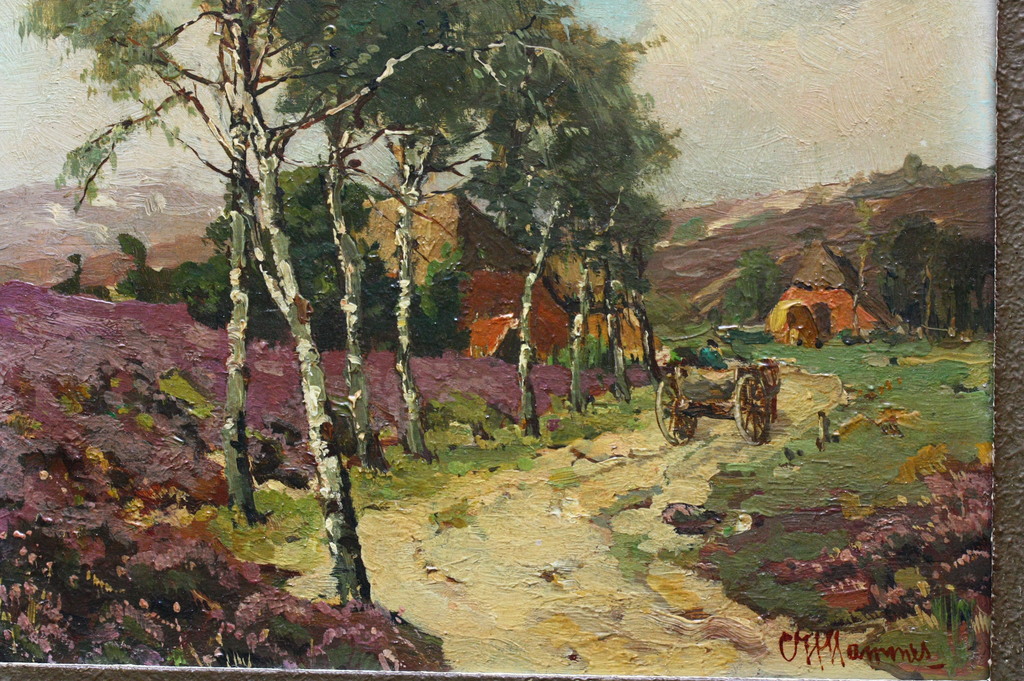 Chris Hammes, Olieverf, Landschap kopen? Bied vanaf 175!