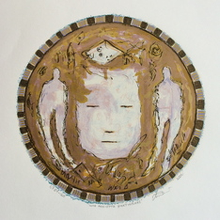 Eric Toebosch, zeefdruk , titel: " Una assietta particolare " kopen? Bied vanaf 30!