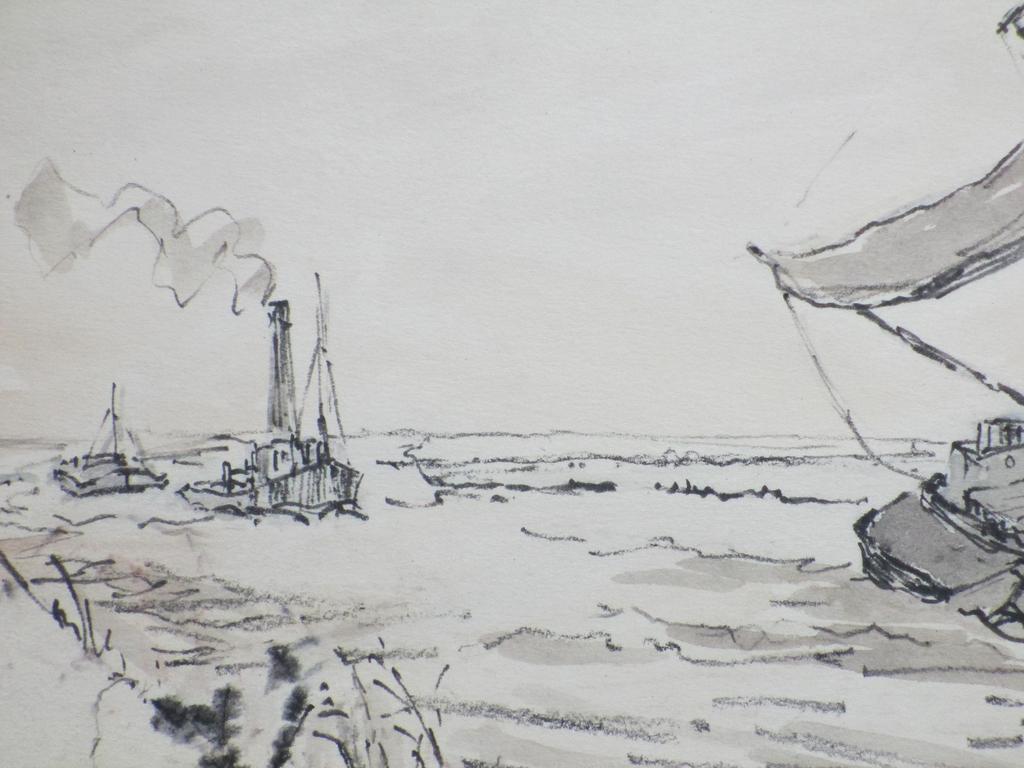 Willem Jans Dijk, Motor tjalk, Gemengde techniek kopen? Bied vanaf 1!