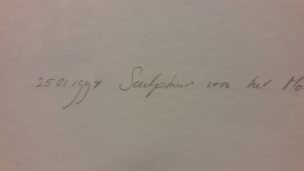 Ton Zwerver , fotografie (groot) , Sculptuur voor het moment, gesigneerd kopen? Bied vanaf 275!