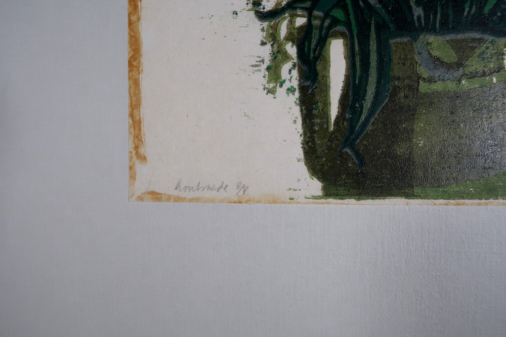 Leon Tebbe: Houtsnede, Zonder titel kopen? Bied vanaf 1!