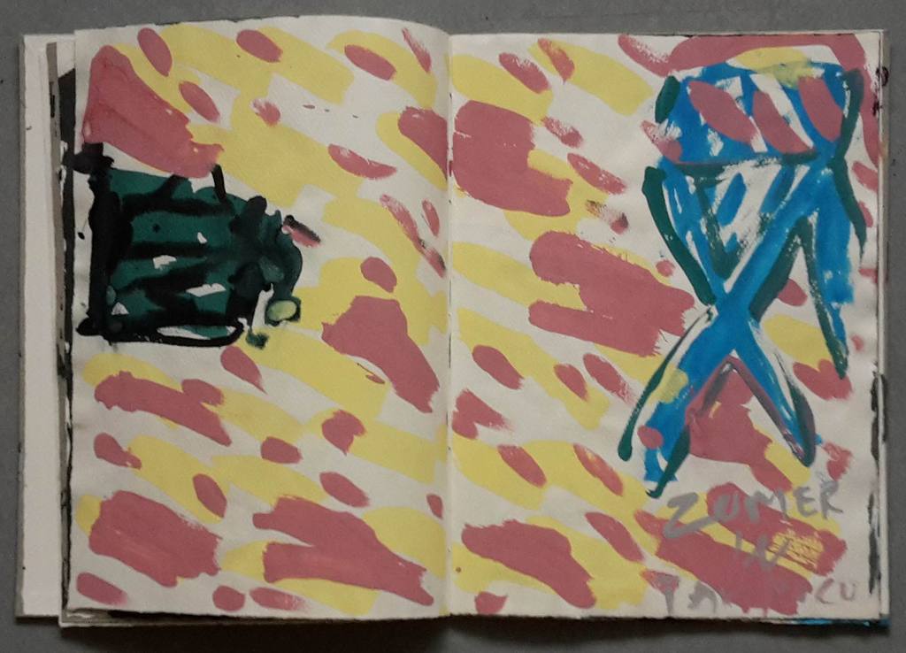 Titus Nolte, gouaches in opdracht van het Apollohuis, 1983 kopen? Bied vanaf 40!
